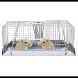 GardenLine Állatbarát Élő állat csapda patkányoknak és rágcsálóknak, 21x13x8,5 cm