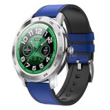 GARETT ELECTRONICS GT22S bőr szíjas Okosóra, Kék (5903246285130)