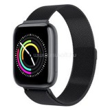 GARETT ELECTRONICS Women Eva fém szíjas Okosóra, Fekete (5903246284928)