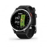 Garmin Approach S44 ezüst fekete (ED) okosóra (010-03009-00) (010-03009-00)