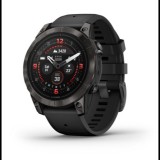Garmin Epix Pro (Gen 2) Sapphire okosóra 47 mm, karbonszürke DLC, fekete szilikon szíjjal (010-02803-11) (010-02803-11)
