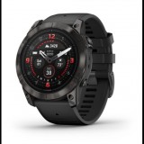 Garmin Epix Pro (Gen 2) Sapphire okosóra 51 mm, karbonszürke DLC, fekete szilikon szíjjal (010-02804-01) (010-02804-01)