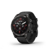 Garmin Epix Pro (Gen2) Sapphire 47mm Karbonszürke DLC - fekete szilikon szíjjal pulzusmérő óra