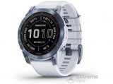 Garmin Fenix 7 Sapphire sportóra, ásványkék/homokkő