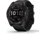 Garmin Fenix 7X Sapphire sportóra, fekete/fekete