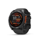 Garmin fenix 8 51mm Dark Grey with Black Silicone Band 010-02905-00