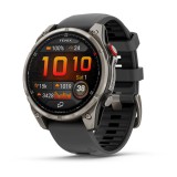 Garmin fenix 8 Pro 47mm AMOLED Sapphire Titanium with Graphite/black silicone band 010-03198-11