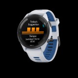 Garmin Forerunner 265 3,3 cm (1.3") AMOLED 46 mm 416 x 416 px Fekete, Fehér Wi-Fi okosóra