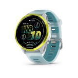 Garmin Forerunner 570 47mm Amp Yellow Aluminum with Translucent Whitestone/Turquoise Band 010-02971-01