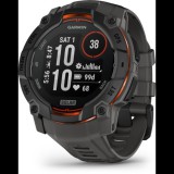 Garmin Instinct 3 50mm SOLAR okosóra fekete, sötétszürke szíjjal (010-02935-00) (010-02935-00)