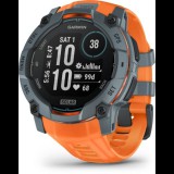 Garmin Instinct 3 50mm SOLAR okosóra szürke, narancssárga szíjjal (010-02935-01) (010-02935-01)