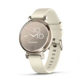 Garmin Lily 2 Krémarany, Kókusz Színű Szilikon Szíjjal pulzusmérő óra