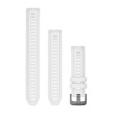 Garmin óraszíj extra hosszú kiegészítő pánttal (Instinct 2S) szilikon, 20mm fehér (010-13104-06) (010-13104-06) - Szíj