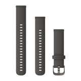 Garmin Óraszíj Sötétszürke Palaszürke csat szilikon Quick Release 18mm