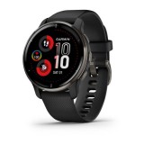 Garmin Venu 2 Plus fekete kerettel, és fekete szilikon szíjjal (010-02496-11) (010-02496-11) - Okosóra