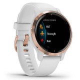 Garmin Venu 2S GPS 40mm okosóra rózsaarany-fehér (rosegold-white)