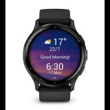 Garmin Venu 3 okosóra fekete fekete szilikon szíjjal (010-02784-01) (010-02784-01)