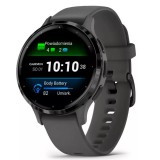 Garmin Venu 3 Slate Black pulzusmérő óra