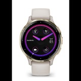 Garmin Venu 3S okosóra elefántcsont krémarany, szilikon szíjjal (010-02785-04) (010-02785-04)