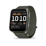 GARMIN Venu X1 Okosóra Mohazöld Titán ComfortFit Nylon Szíjjal (010-02980-03)
