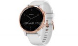 Garmin Vivoactive 4S okosóra rózsaarany, fehér csattal (010-02172-23) (G010-02172-23)