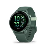 Garmin vívoactive 6 3,05 cm (1.2") AMOLED 42 mm Digitális 390 x 390 pixelek Érintőképernyő Zöld Wi-Fi GPS (műhold)