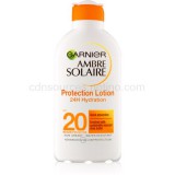 Garnier Ambre Solaire Ambre Solaire hidratáló napozótej SPF 20 200 ml