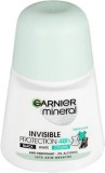 GARNIER Mineral Deo Roll-On 50 ml Invisible Black&White Fresh Aloe