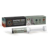 Gastroferm Pet Protect – Hasmenés esetén aktívszenes bélflóra-támogató paszta kistestű kutyáknak és macskáknak