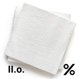 Gasztro csökkentett minőségű éttermi szalvéta ömlesztett 1rétegű 1karton