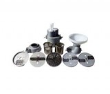 Gasztrometál passzírozó, szeletelő, kockázó, reszelő segédgép (PSZK-150)