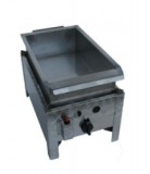 Gáz-Grill Egyégős asztali lángossütő készülék, rozsdamentes serpenyővel, PB-gáz üzemű (BGT-1 LRMO)