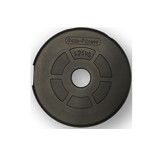 Gazo Fitness Erősített műanyag súlytárcsa - gumis bevonattal  (1,25 kg)