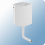 Geberit AP116 Natura falon kívüli WC tartály alacsony szereléshez, 2 mennyiséges öblítés