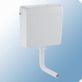 Geberit AP123 falon kívüli WC tartály alacsony szereléshez, öblítés-stop működtetésű