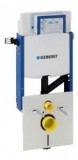 Geberit Kombifix fali WC elem, elölről működtethető UP320 öblítőtartállyal, védőcsővel, szagelszívási lehetőséggel