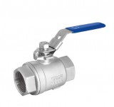 Gebo g316 2 részes INOX golyóscsap, BB, teljes furat, ISO felsőrész, 1"