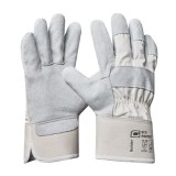 GEBOL Védőkesztyű hasított marhabőr "Builder" (10)