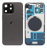 Gegeszoft Apple iPhone 15 Pro Max (6.7) fekete titán akkufedél