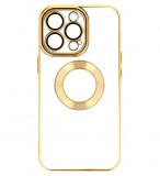 Gegeszoft Beauty Case - Apple iPhone 15 Plus (6.7) kameravédős szilikon tok fehér