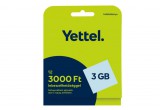 Gegeszoft Bliszteres Yettel aktiválatlan sim kártya 3000 Ft lebeszélhetőséggel és 3GB mobilnettel