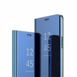 Gegeszoft Clear View Samsung N970 Galaxy Note 10 kék oldalra nyíló tükrös tok