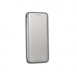 Gegeszoft Forcell Elegance Samsung A605 Galaxy A6 Plus oldalra nyíló mágneses könyv tok szilikon belsővel szürke