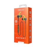 Gegeszoft Forever BSH-400 Bluetooth 5.0 sztereó sport headset beépített mikrofonnal zöld