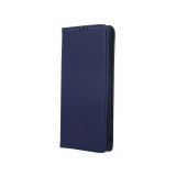 Gegeszoft Genuine Leather Samsung A135F Galaxy A13 4G oldalra nyíló mágneses bőrhatású könyv tok szilikon belsővel kék