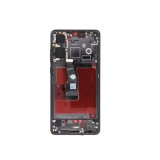 Gegeszoft Huawei P30 fekete OLED LCD kijelző érintővel és kerettel