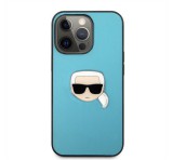 Gegeszoft Karl Lagerfeld 3D Rubber Karl and Choupette Apple iPhone 15 Pro Max (6.7) hátlapvédő tok fekete (KLHCP15X3DRKCNK)