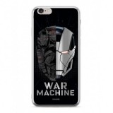 Gegeszoft Marvel szilikon tok - War Machine 001 Apple iPhone XS Max (6.5) ezüst Luxury Chrome (MPCWARMACH084)