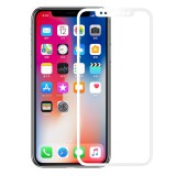 Gegeszoft Meleovo Defense Glass Flexible prémium fehér keretes full glue 2,5D hajlékony hibrid előlapi üvegfólia Apple iPhone 7 / 8 / SE2 / SE3 (4.7)