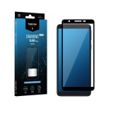 Gegeszoft MyScreen Diamond Glass edge - Samsung A226 Galaxy A22 5G teljes képernyős kijelzővédő üvegfólia fekete (9H)